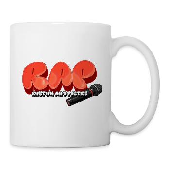 RAP – Rhythm And Poetry - Tasse - Weiß - Rechts