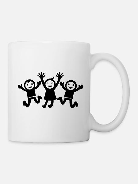 Kinder Freude - Tasse - Weiß