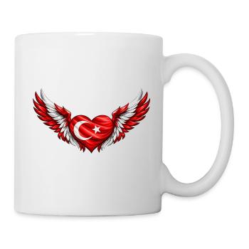 Turkish Winged Heart - Mug - white - Right