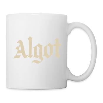 Algot Gothic Logo Print - Mug - white - Right