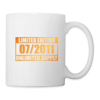 15e anniversaire Édition Limitée - ꝏ Approvisionnement 07/2011 - Mug blanc - blanc - Droite