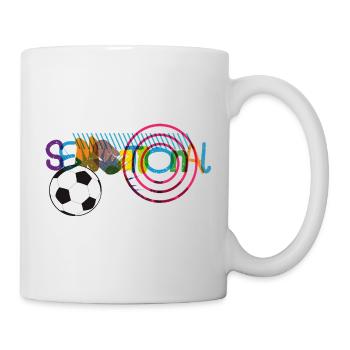 Sensational Fußball  - Tasse - Weiß - Rechts