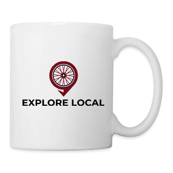 Explore Local Trail Cycling Shirt - Mug - white - Right