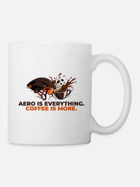 Aero Is Everything Coffee Is More - Mug - white
