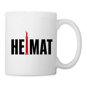Heimat Stuttgart Jubiläumssäule - Tasse - Weiß - Rechts