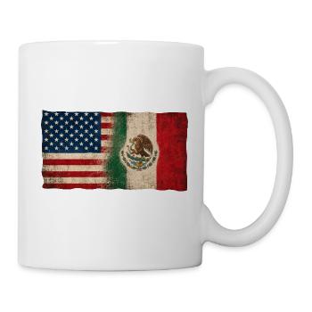 États-Unis, Identité d’origine de l’amitié Mexique - Mug blanc - blanc - Droite