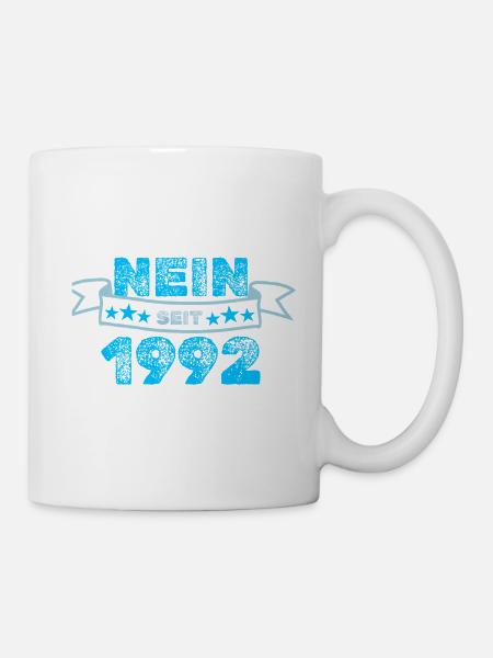 Dagegen 1992 - Tasse - Weiß