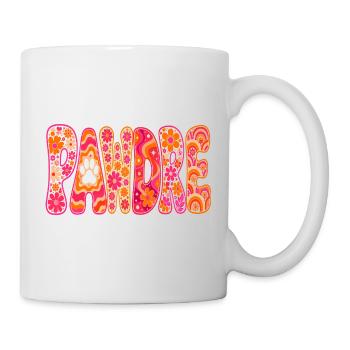 Lustiges Hunde Design - Tasse - Weiß - Rechts