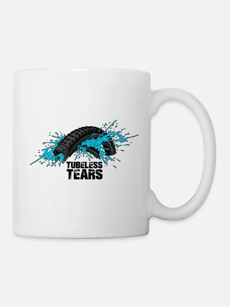 Tire Splash Tubeless Tears - Tasse - Weiß