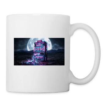 Jackpot of Burnout - Vaporwave Aesthetic Meme - Mug - white - Right