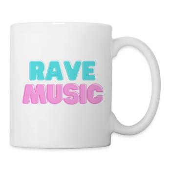 Rave Music Neon 3D - Mug - white - Right