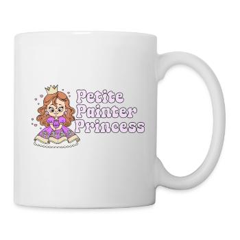 Artist Graphic Petite Painter Princess Gift Idea - Mug - white - Right