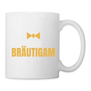 Team Braeutigam JGA Junggesellenabschied Groom - Tasse - Weiß - Rechts