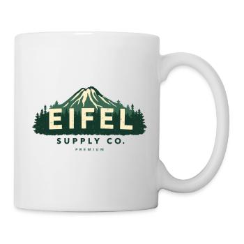 Eifel Supply Co. | Design extérieur vintage - Mug blanc - blanc - Droite