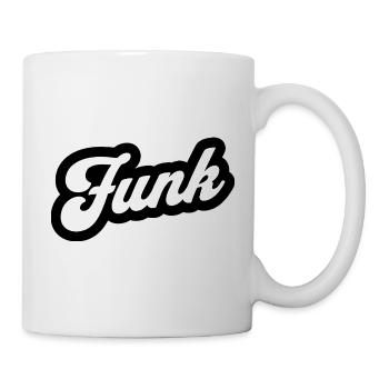 Funk Retro Script - Mug blanc - blanc - Droite