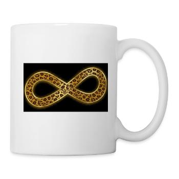 Léopard d’Or Infini - Mug blanc - blanc - Droite