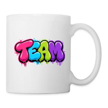 Team - Tasse - Weiß - Rechts