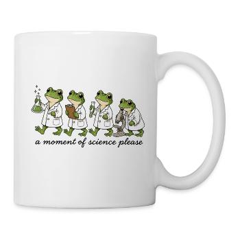 Three Lab Frog Scientists - Mug - white - Right