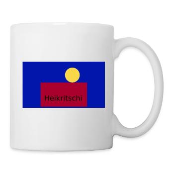 Heikritschi Icon in Blau - Tasse - Weiß - Rechts