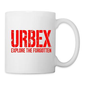 Urbex explore the forgotten - Mug - white - Right