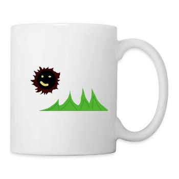 Red_light_green_gras - Tasse - Weiß - Rechts