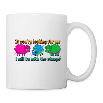 With the sheep - Mug - white - Right