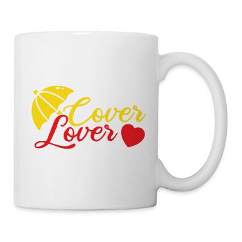 Insurance Agent Cover Lover Funny Insurance Broker - Mug - white - Right