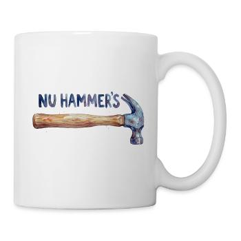 Aquarell Hammer - Nu Hammer's - Tasse - Weiß - Rechts