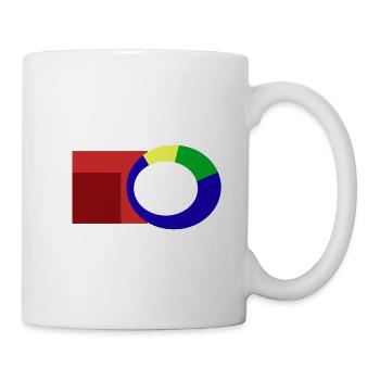 Abstrakte_Rundform_schubst_das_Eckige - Tasse - Weiß - Rechts