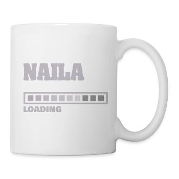 Naila als Geburt - Tasse - Weiß - Rechts