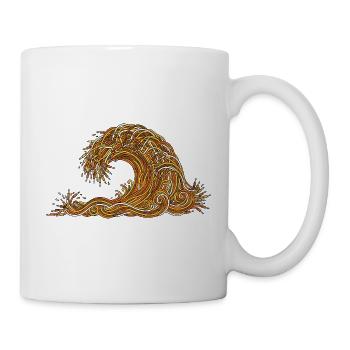 Großwelle für modulare Synthesizer-Musiker - Tasse - Weiß - Rechts