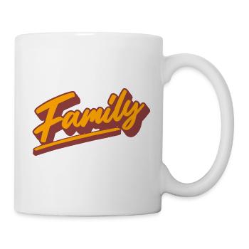 Famille - Mug blanc - blanc - Droite