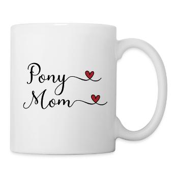 Pony Mama - Tasse - Weiß - Rechts