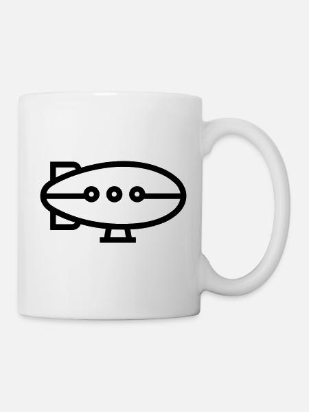 Luftschiff - Tasse - Weiß