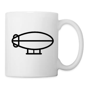 Luftschiff - Tasse - Weiß - Rechts