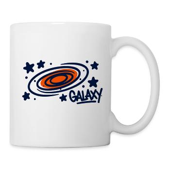 Galaxy Spiral Graffiti Logo - Mug - white - Right