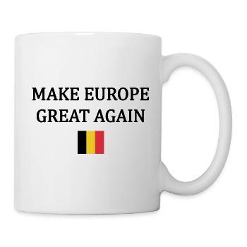 Rendre l’Europe Grande à Nouveau – Belgique - Mug blanc - blanc - Droite