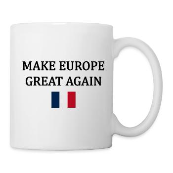 Make Europe Great Again – France - Mug - white - Right