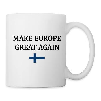 Make Europe Great Again – Finland - Mug - white - Right
