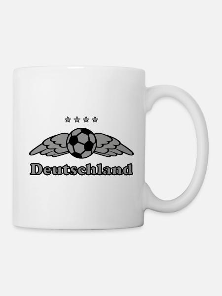 Germany Football Fans - Tasse - Weiß