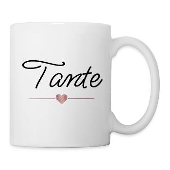 Aunt Heart Gift Family Favorite Person - Mug - white - Right