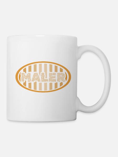 Maler - Tasse - Weiß