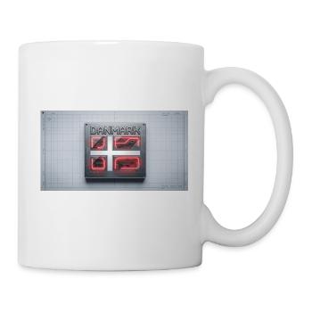 Danmark Neon Quad Panel - Tasse - Weiß - Rechts
