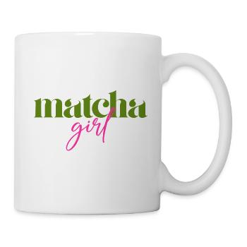 Matcha Girl - Tasse - Weiß - Rechts