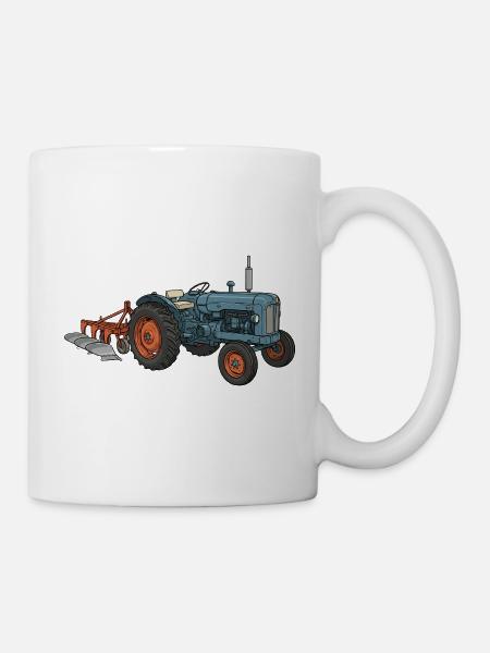 Traktor / Traktor / Traktor - Tasse - Weiß