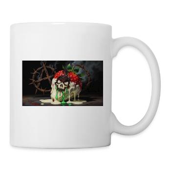 Deluxe Pestizid Erdbeere - Tasse - Weiß - Rechts