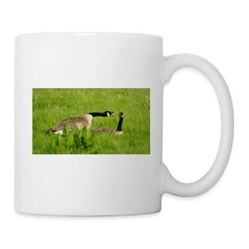 Gans - Tasse - Weiß - Rechts