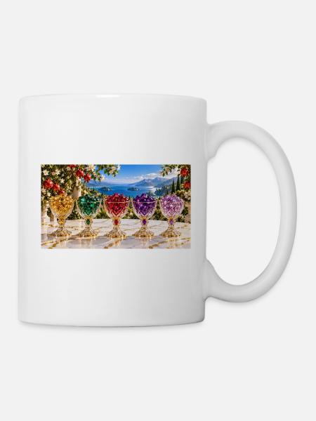 Sei schön - Tasse - Weiß