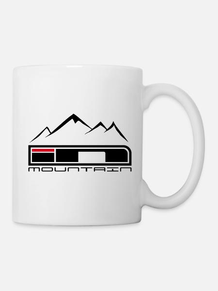 IN Berg 5 - Tasse - Weiß