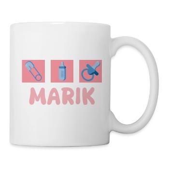 Baby Marik - Tasse - Weiß - Rechts